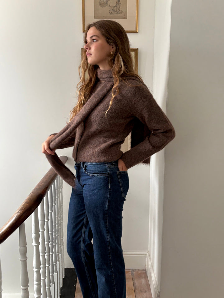 Evie Sjaal - Bruin