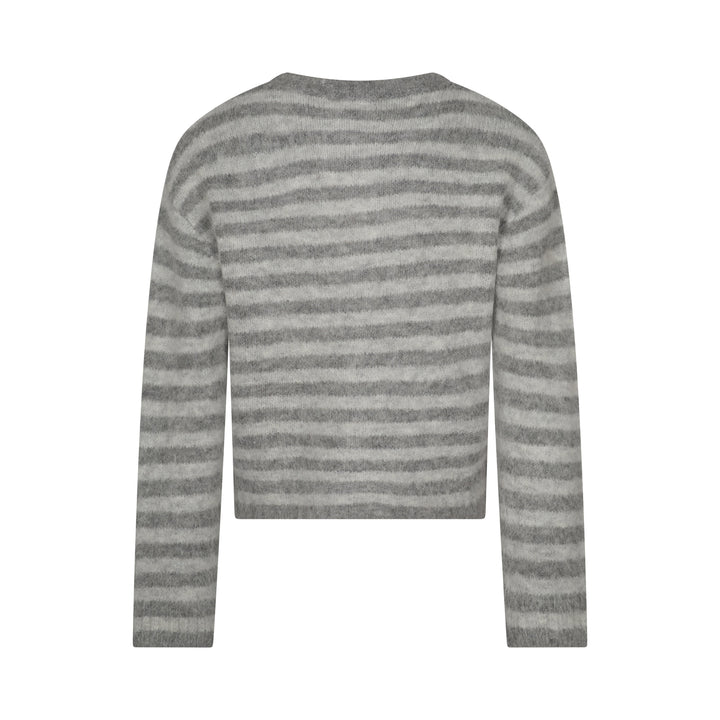 Cardigan Evie - Rayures Grises