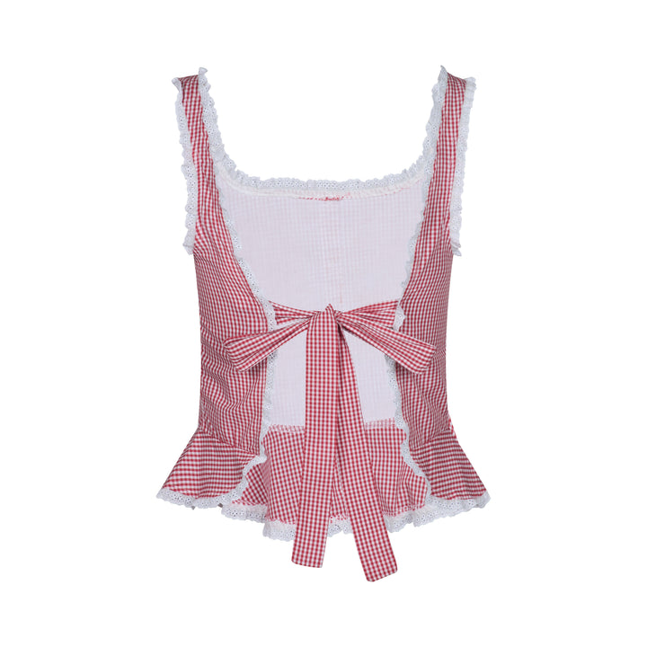 Lola Top - Rode Ruit