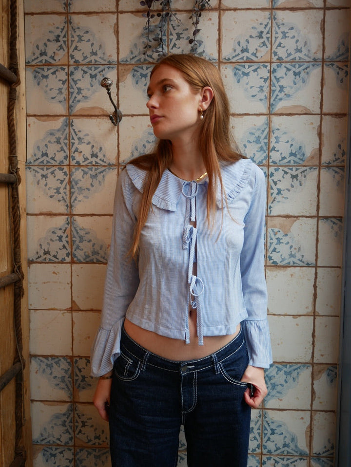 Sadie Shirt - Babyblauw