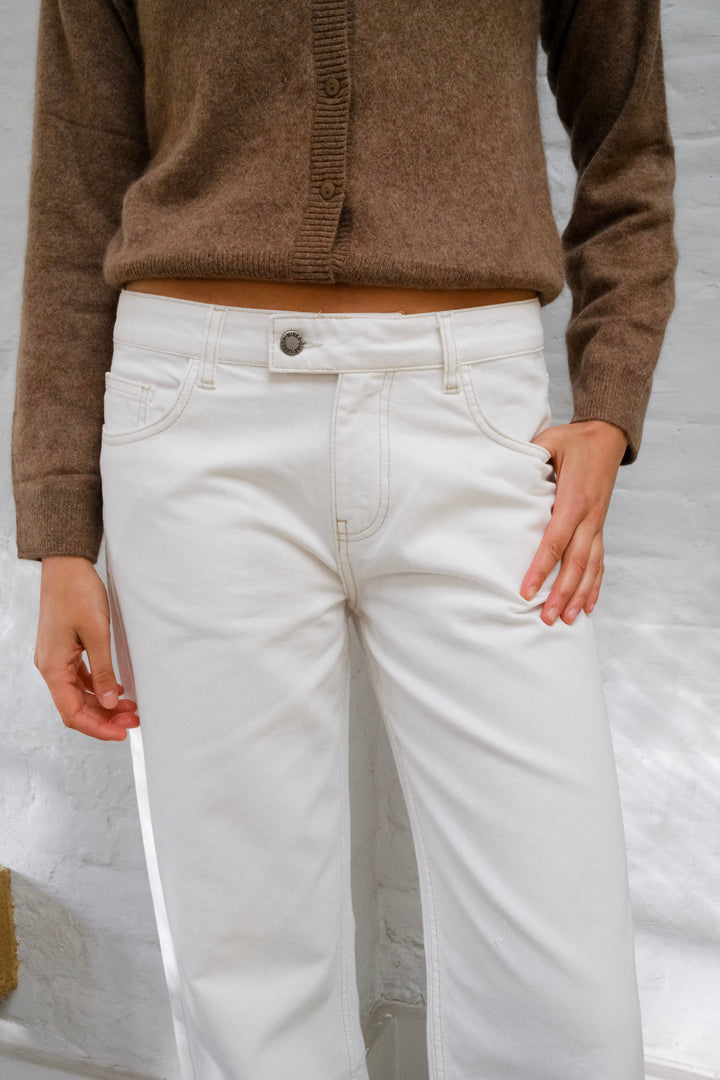 Jean Nina - Blanc & Marron