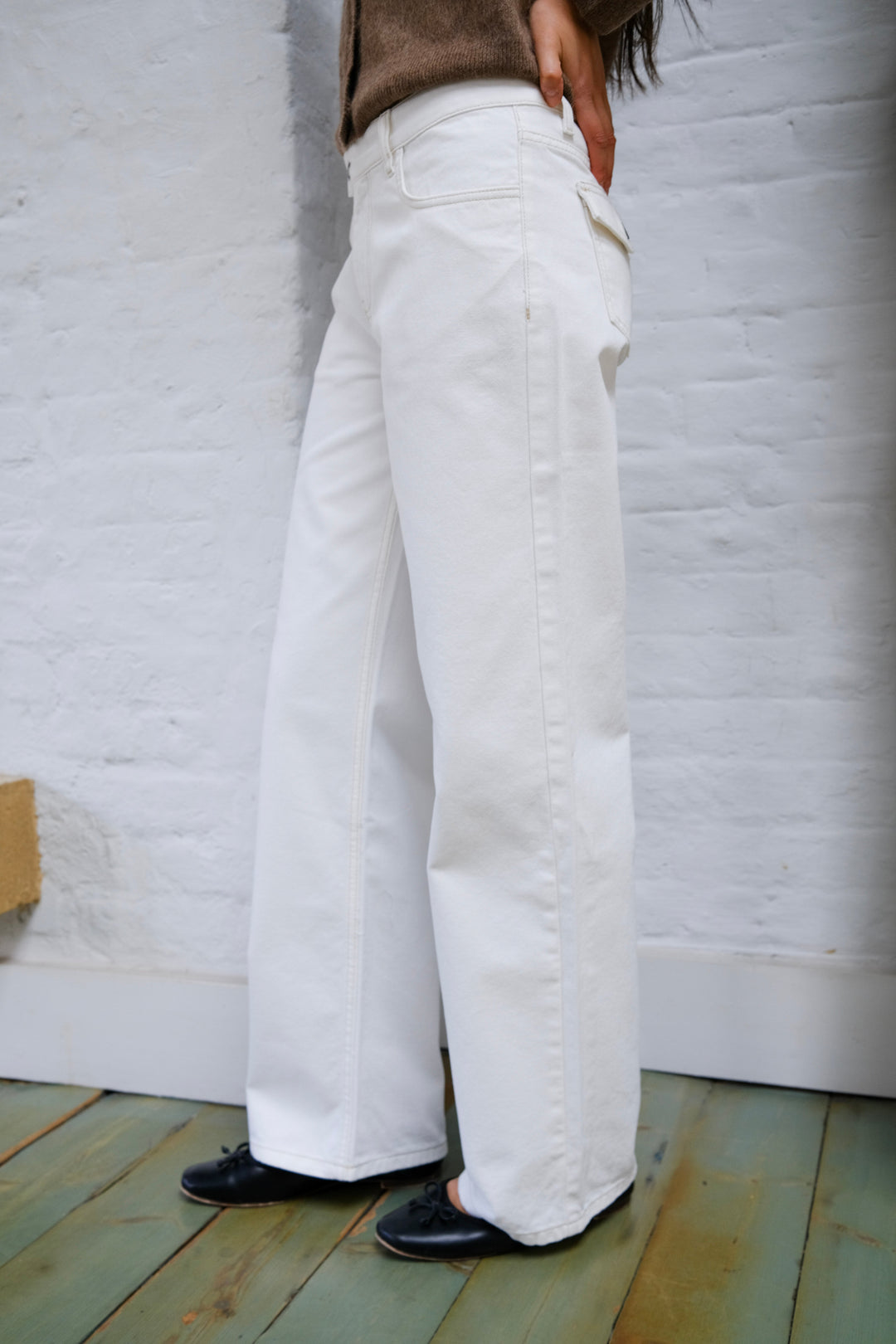 Jean Nina - Blanc & Marron