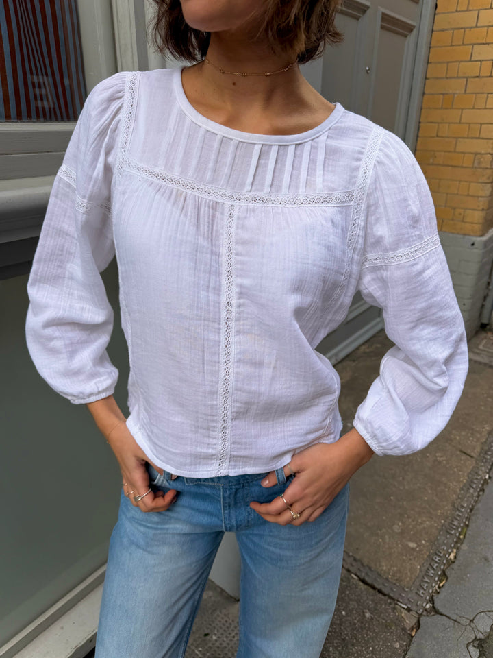 Lara Top - Wit