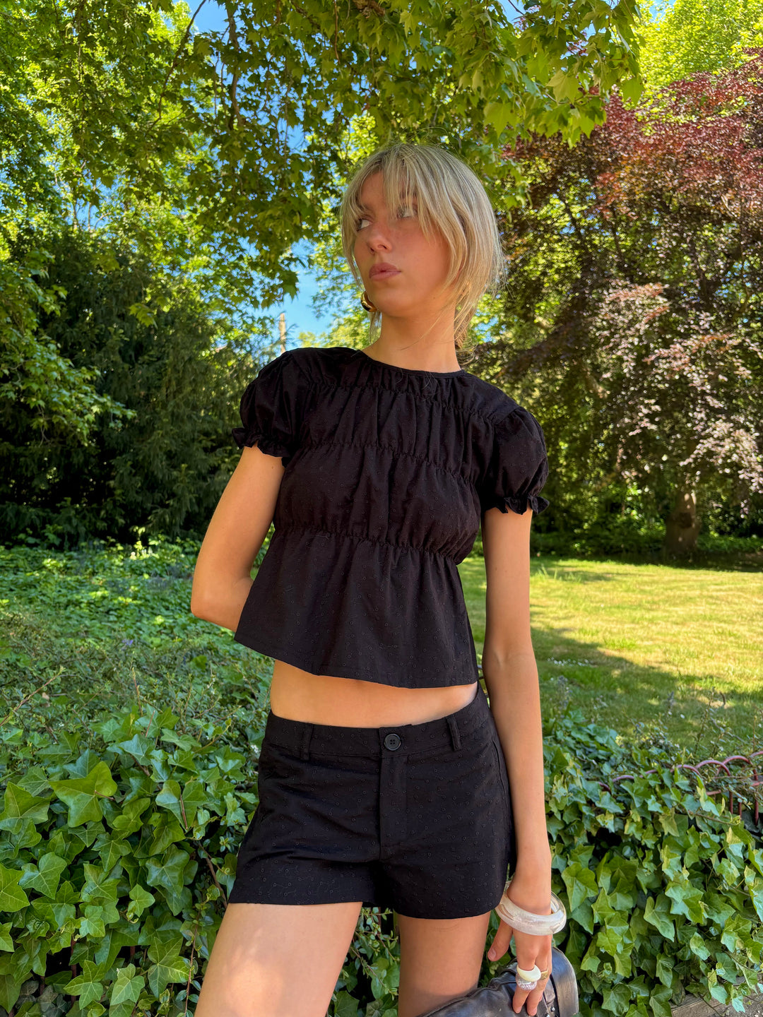 Blouse Etta - Noire