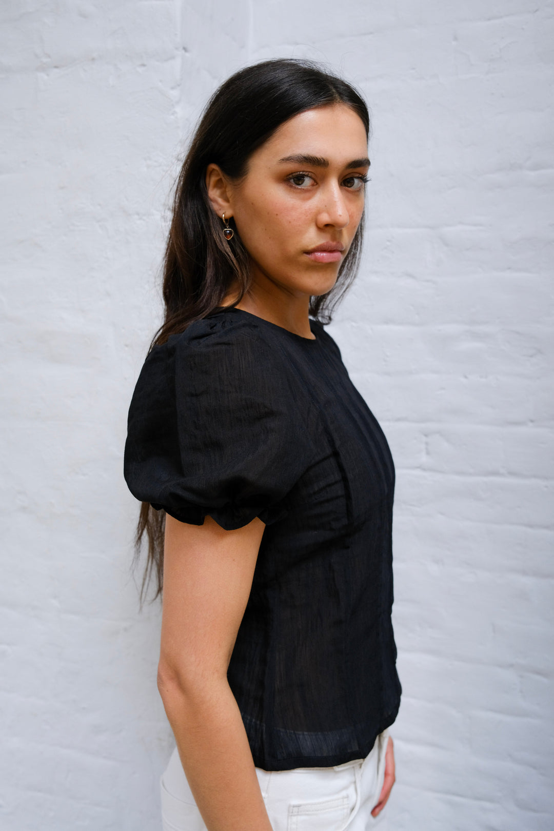 Ida Blouse - Zwart