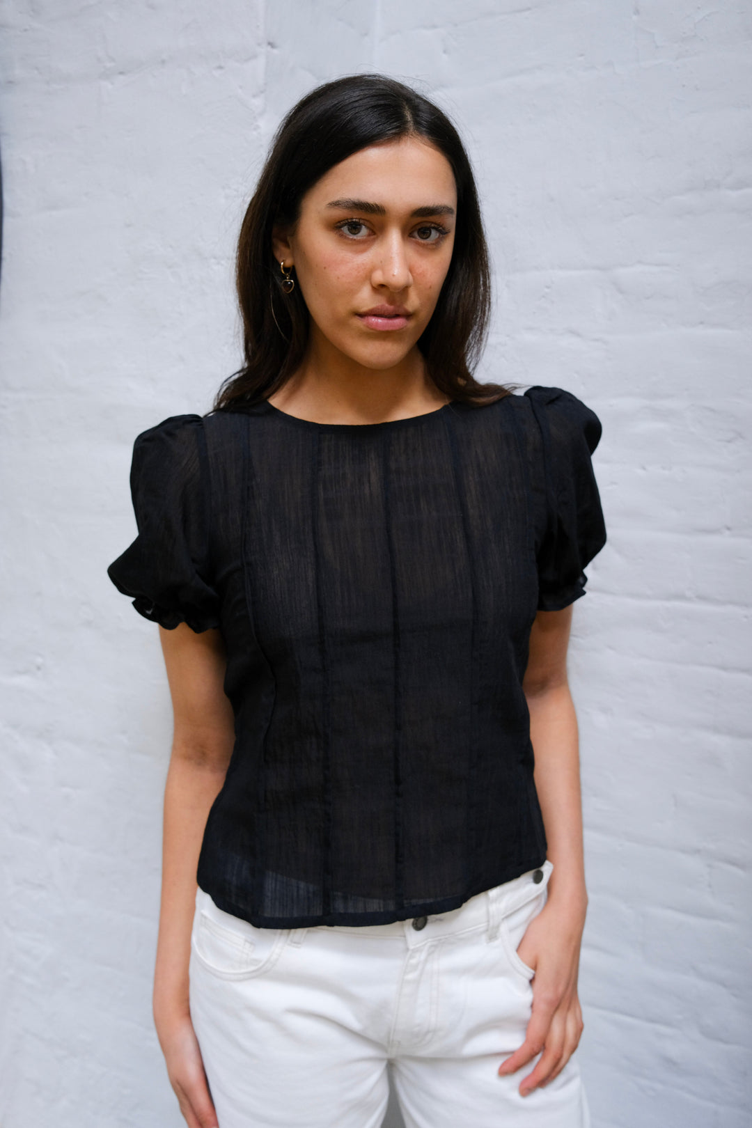 Ida Blouse - Zwart