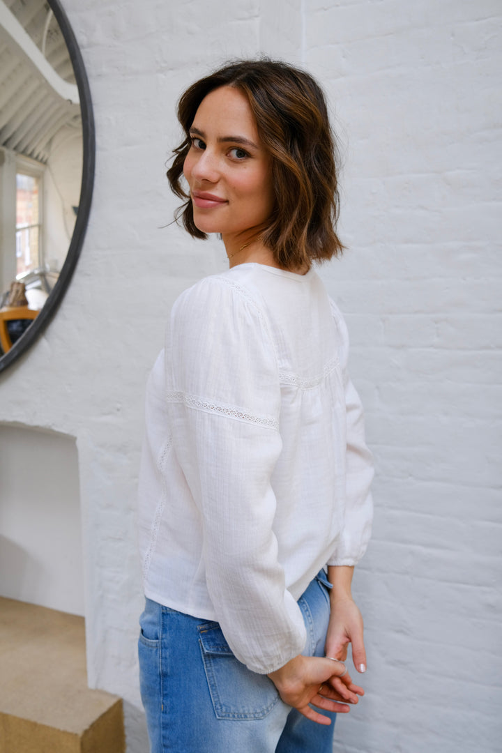 Lara Top - Wit