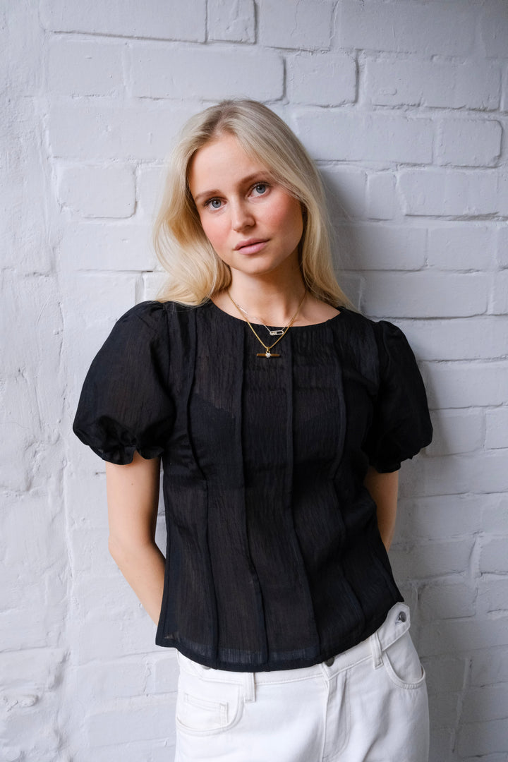 Ida Blouse - Zwart