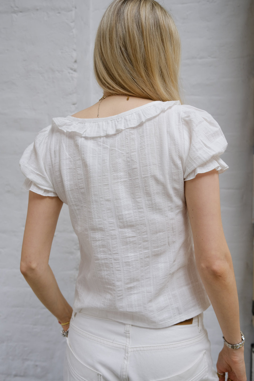 Ines Blouse - Wit