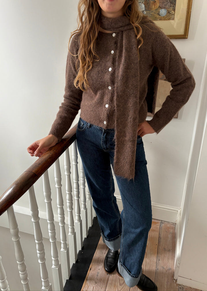 Evie Sjaal - Bruin