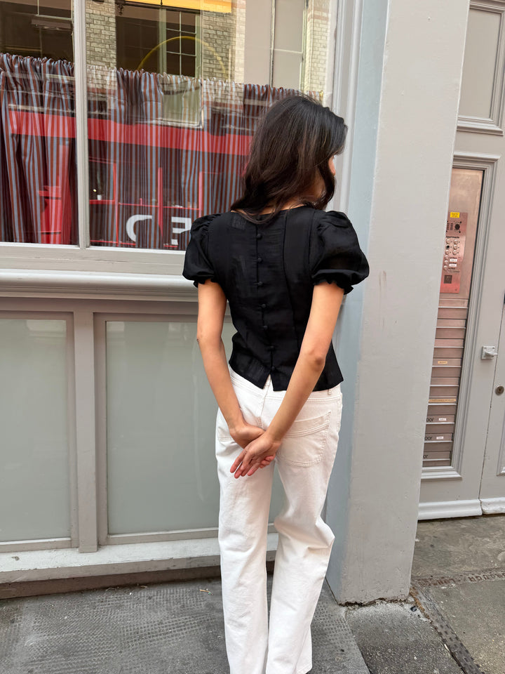 Ida Blouse - Zwart