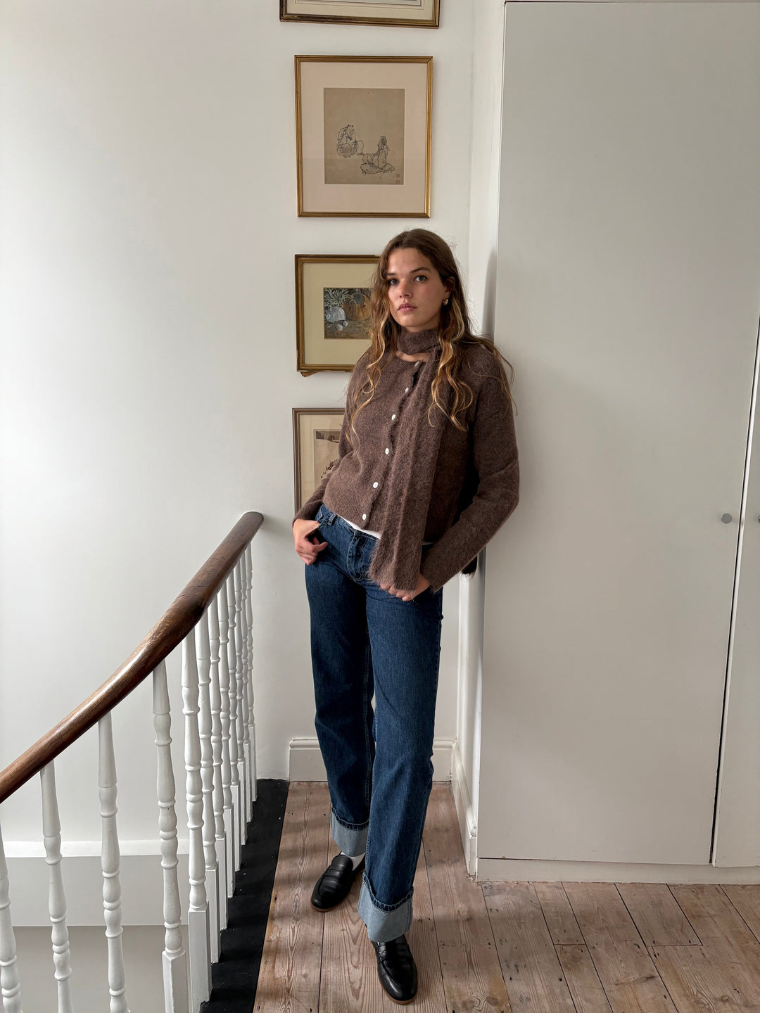 Evie Sjaal - Bruin