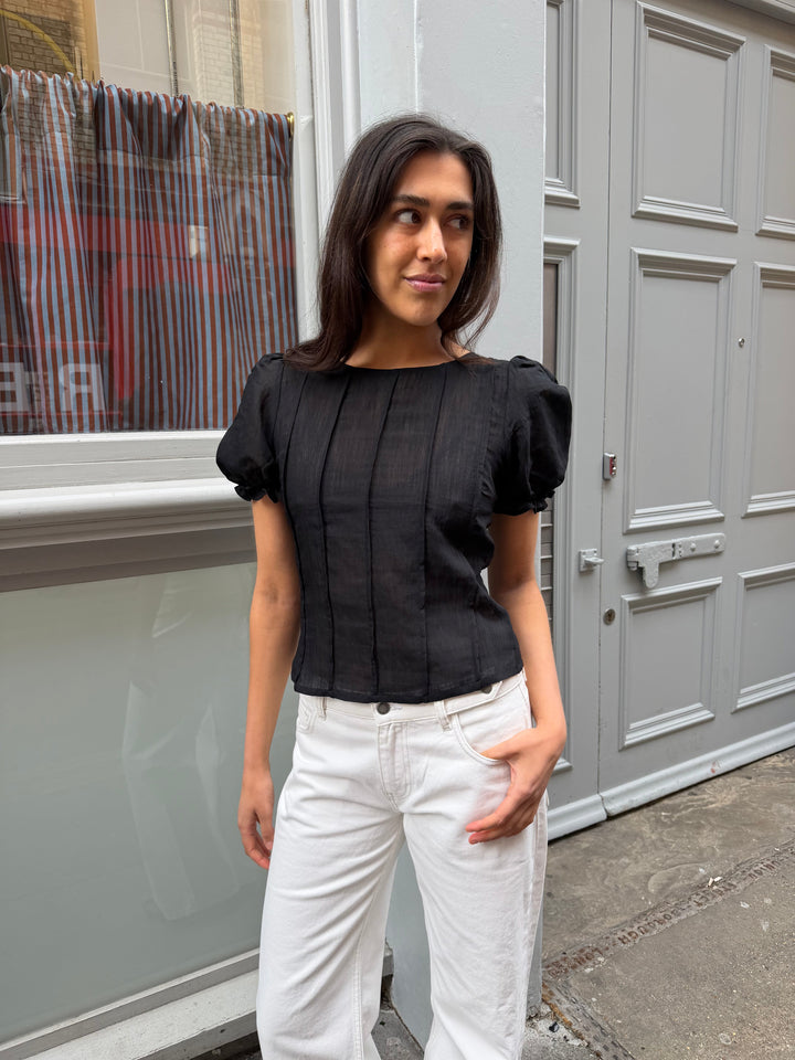 Ida Blouse - Zwart