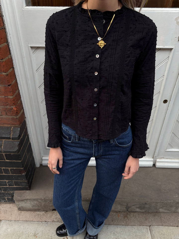 Callie Blouse - Zwart