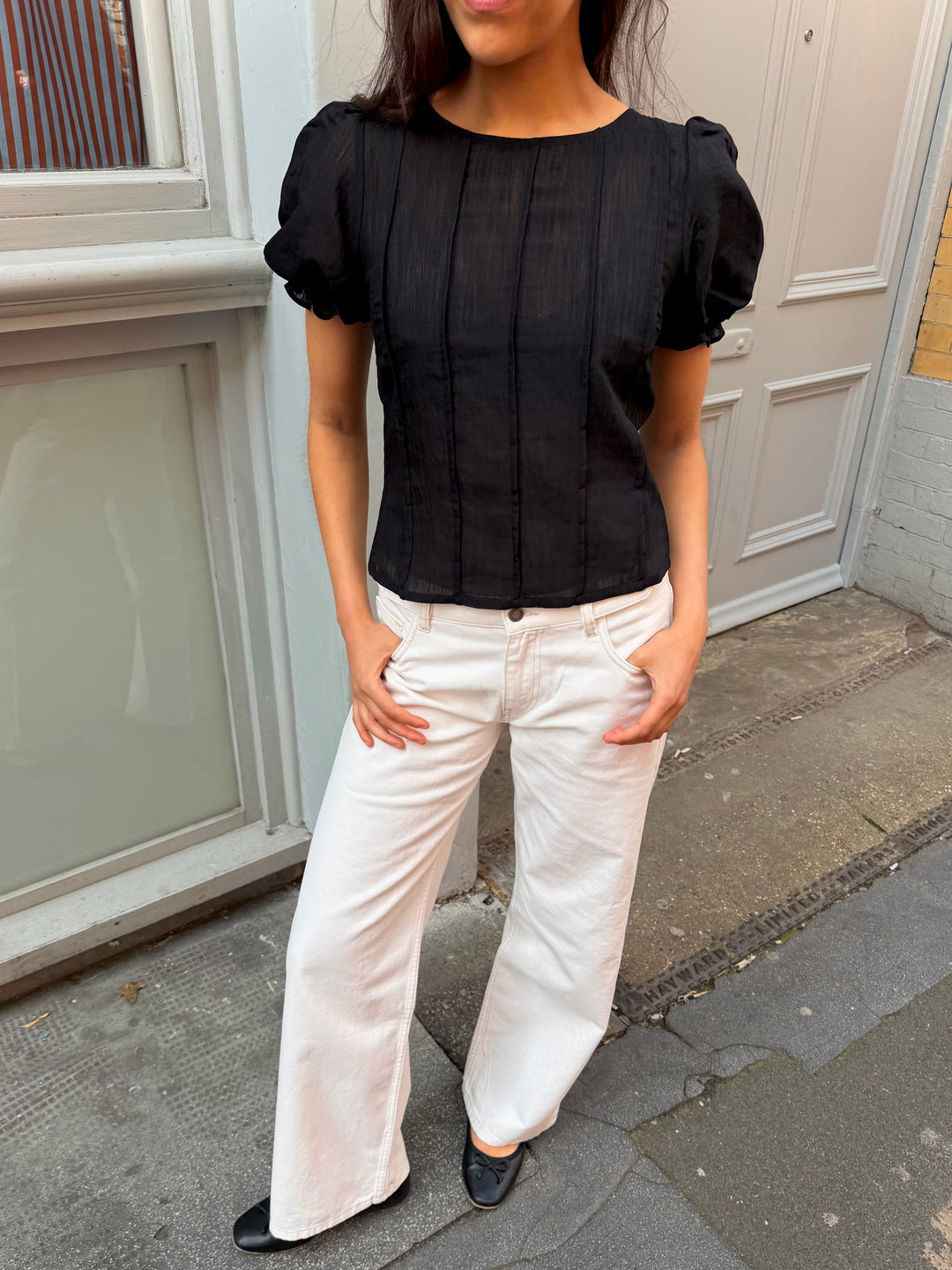 Ida Blouse - Zwart