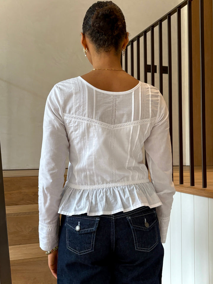 Mina Blouse - Wit