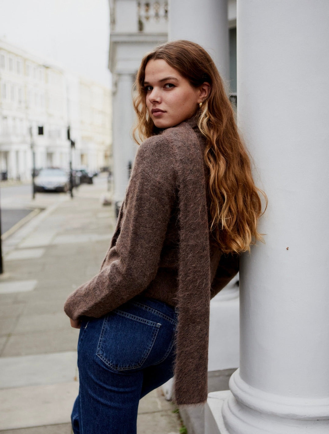 Evie Sjaal - Bruin