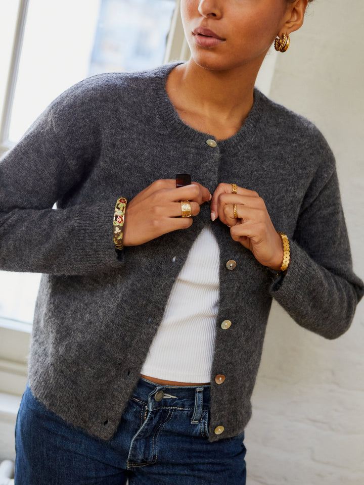 Cardigan Elsa - Gris foncé