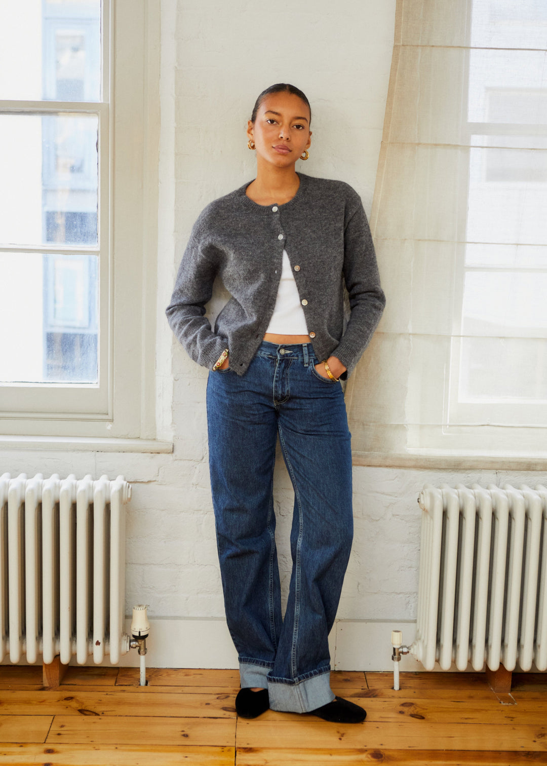 Cardigan Elsa - Gris foncé