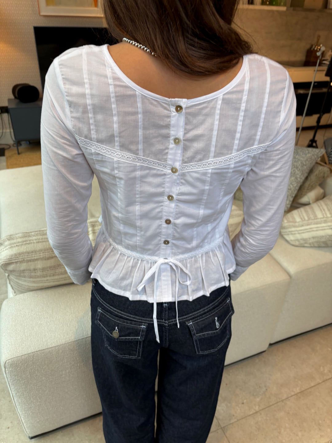 Mina Blouse - Wit