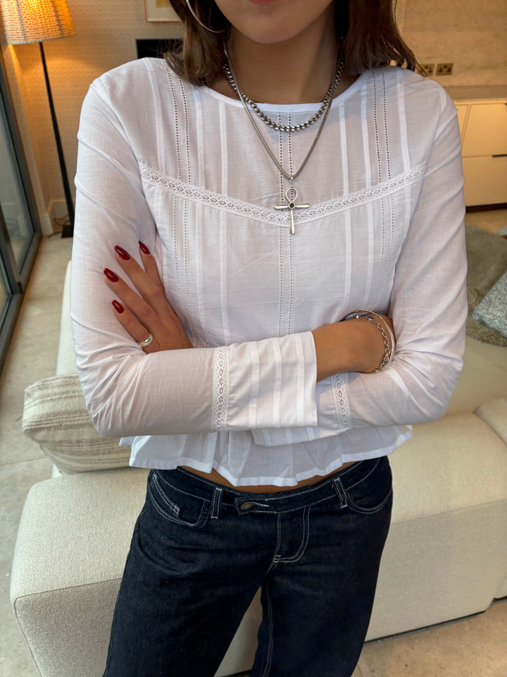 Mina Blouse - Wit