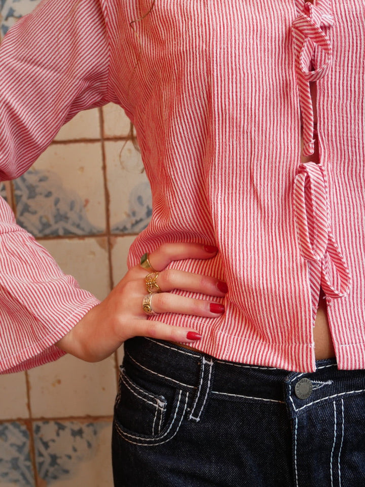 Chemise Sadie - Rouge