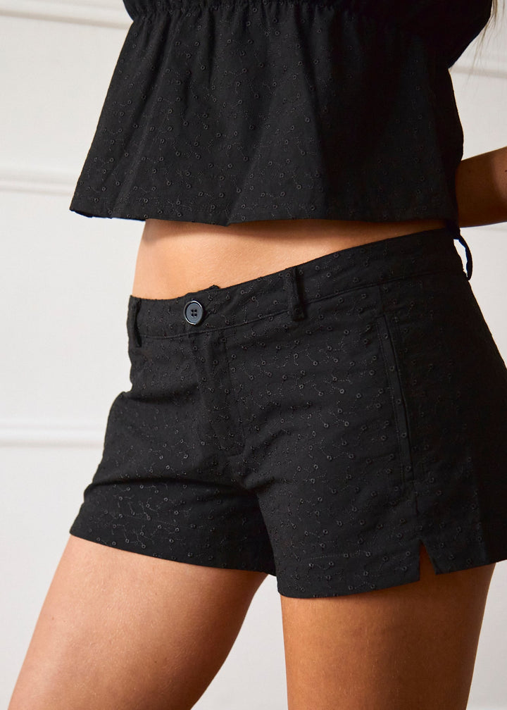 Mini Shorts - Zwart