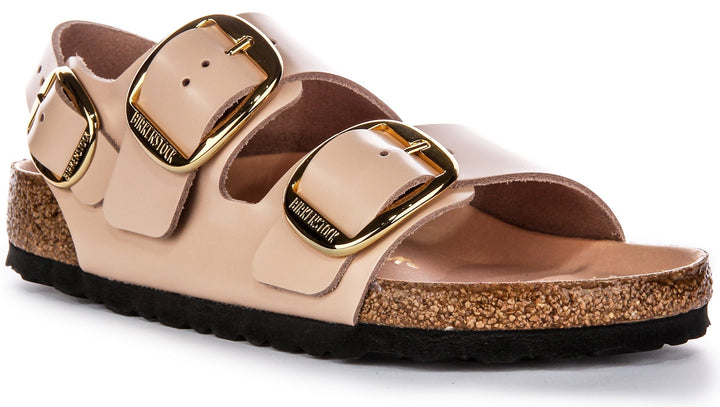 Birkenstock Milano-sandaler | Beige äkta läder för kvinnor