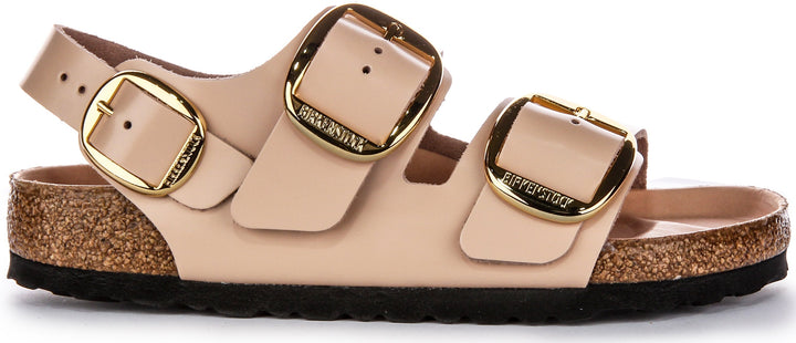 Birkenstock Milano-sandaler | Beige äkta läder för kvinnor