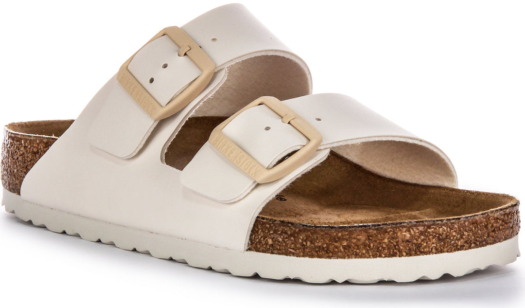 Birkenstock Arizona-sandaler | Beige Birko-Flor för kvinnor