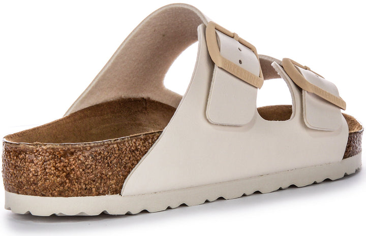 Birkenstock Arizona-sandaler | Beige Birko-Flor för kvinnor