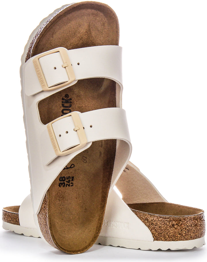 Birkenstock Arizona-sandaler | Beige Birko-Flor för kvinnor