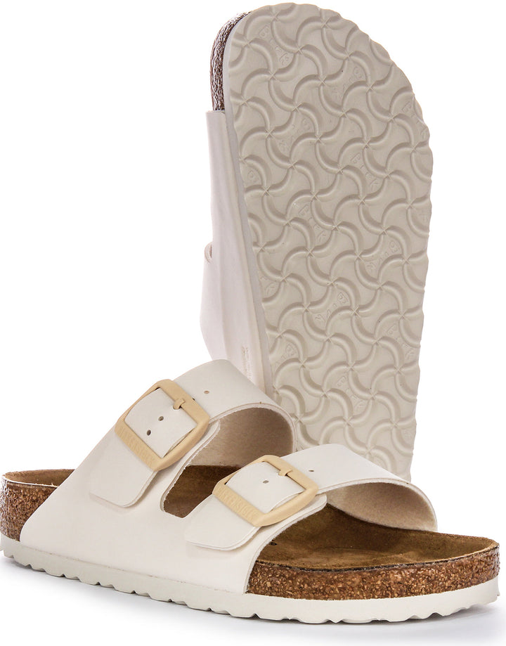 Birkenstock Arizona-sandaler | Beige Birko-Flor för kvinnor