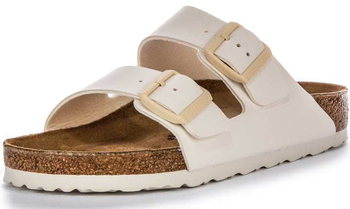 Birkenstock Arizona-sandaler | Beige Birko-Flor för kvinnor