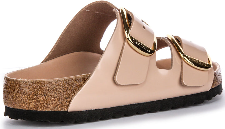 Birkenstock Arizona-sandalen | beige echt leer - Big Buckle voor dames