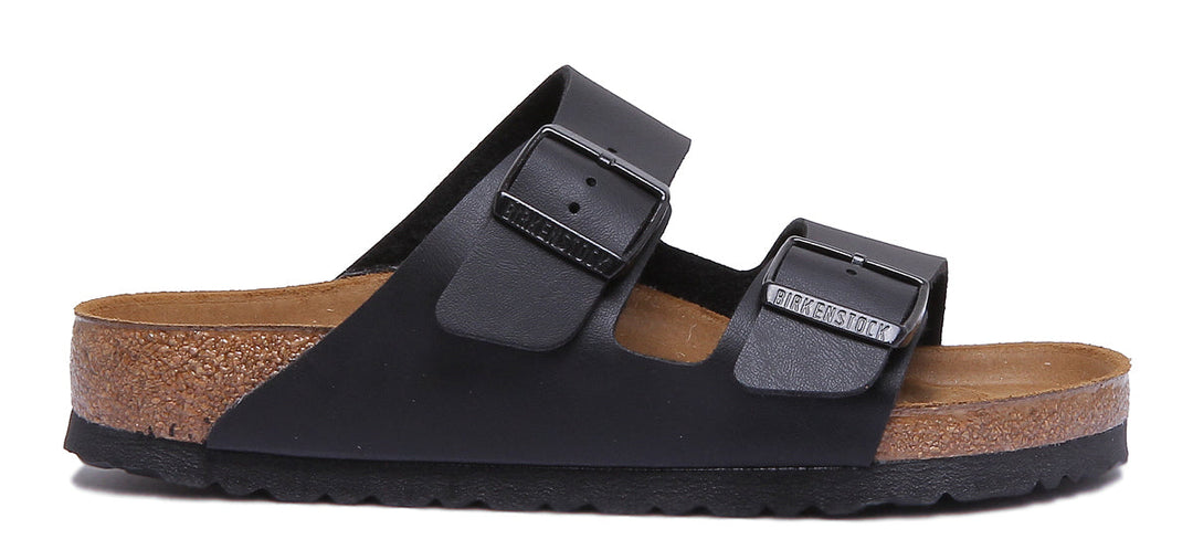 Birkenstock Arizona-sandaler | Svart Birko-Flor för män och kvinnor