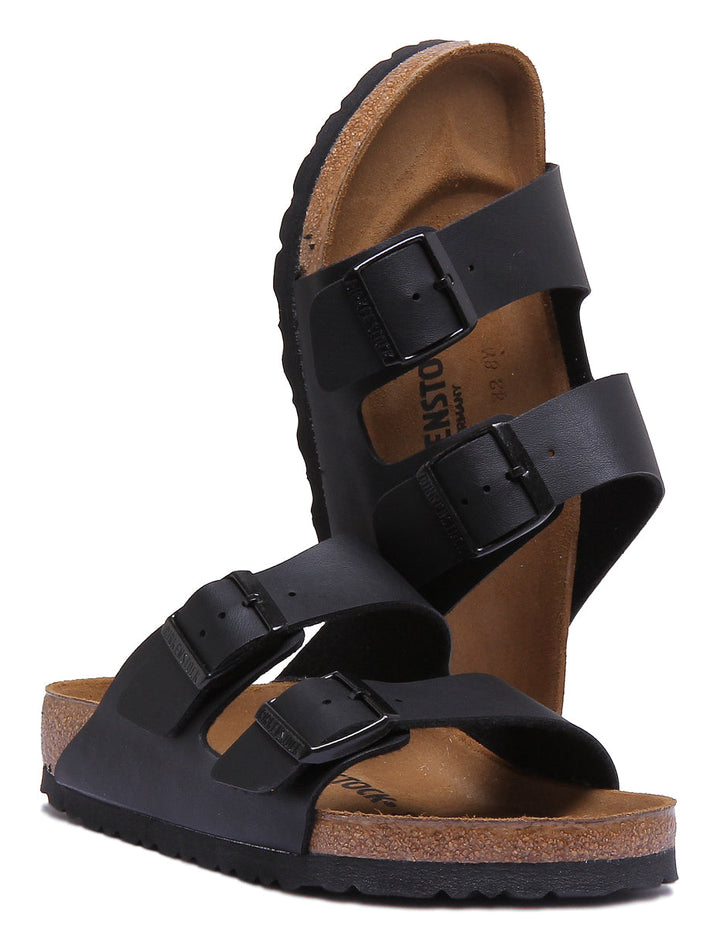 Birkenstock Arizona-sandaler | Svart Birko-Flor för män och kvinnor
