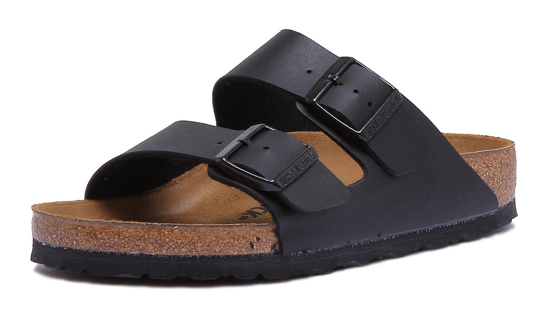 Birkenstock Arizona-sandaler | Svart Birko-Flor för män och kvinnor