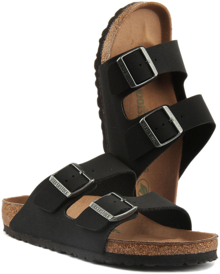 Birkenstock Arizona sandalen | zwart Birko-Flor - veganistisch voor dames