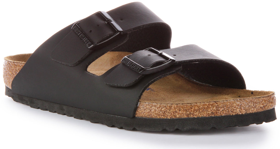 Birkenstock Arizona-sandaler | Svart Birko-Flor för män och kvinnor