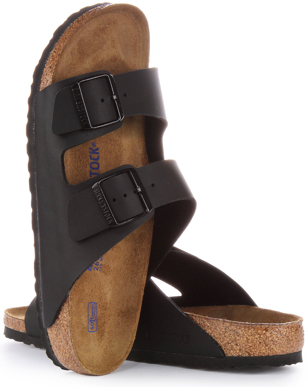 Birkenstock Arizona-sandaler | Svart Birko-Flor för män och kvinnor