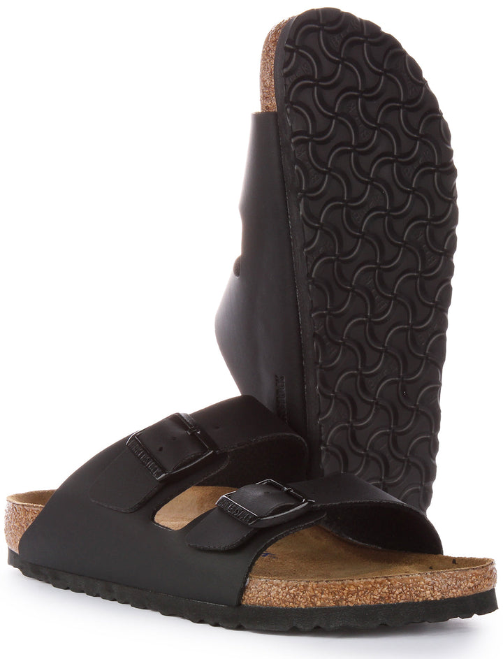 Birkenstock Arizona-sandaler | Svart Birko-Flor för män och kvinnor