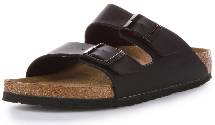 Birkenstock Arizona-sandaler | Svart Birko-Flor för män och kvinnor