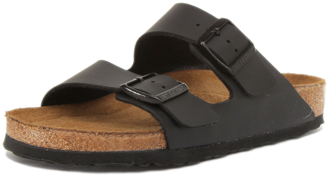 Birkenstock Arizona-sandaler | Svart Birko-Flor för män och kvinnor