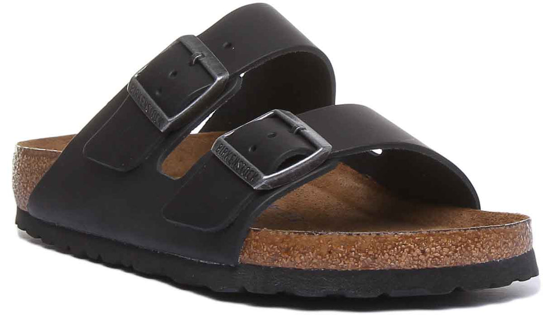 Birkenstock Arizona-sandaler | Svart äkta läder för kvinnor