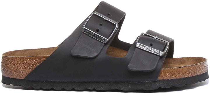 Birkenstock Arizona-sandaler | Svart äkta läder för kvinnor
