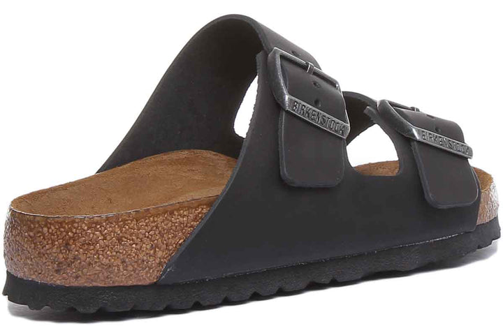 Birkenstock Arizona-sandaler | Svart äkta läder för kvinnor