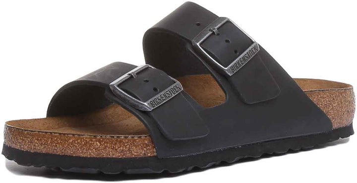 Birkenstock Arizona-sandaler | Svart äkta läder för kvinnor