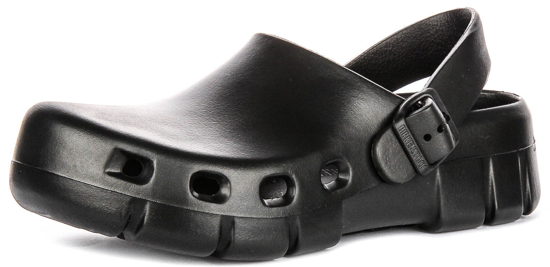 Birkenstock Birki Flow-träskor | svart EVA för kvinnor – normal passform