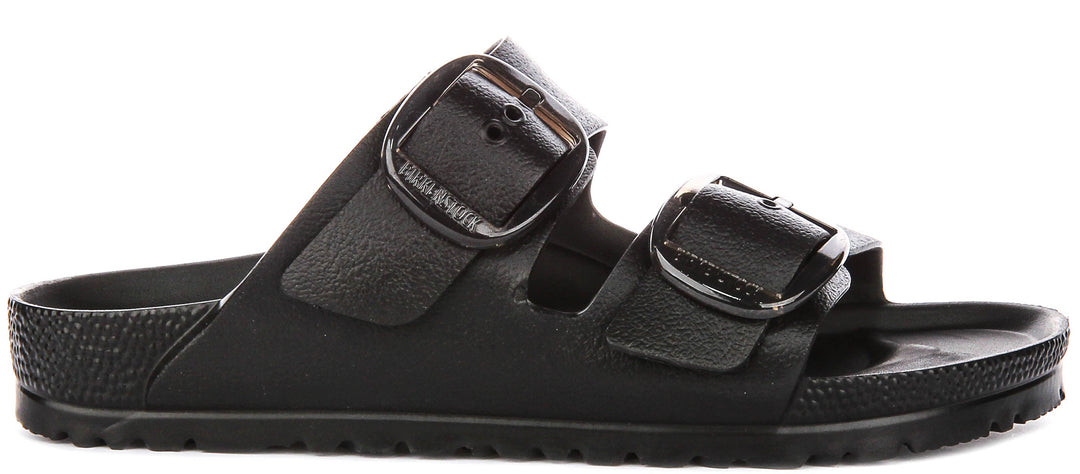 Birkenstock Arizona-sandalen | zwart EVA – Big Buckle voor dames – smalle pasvorm